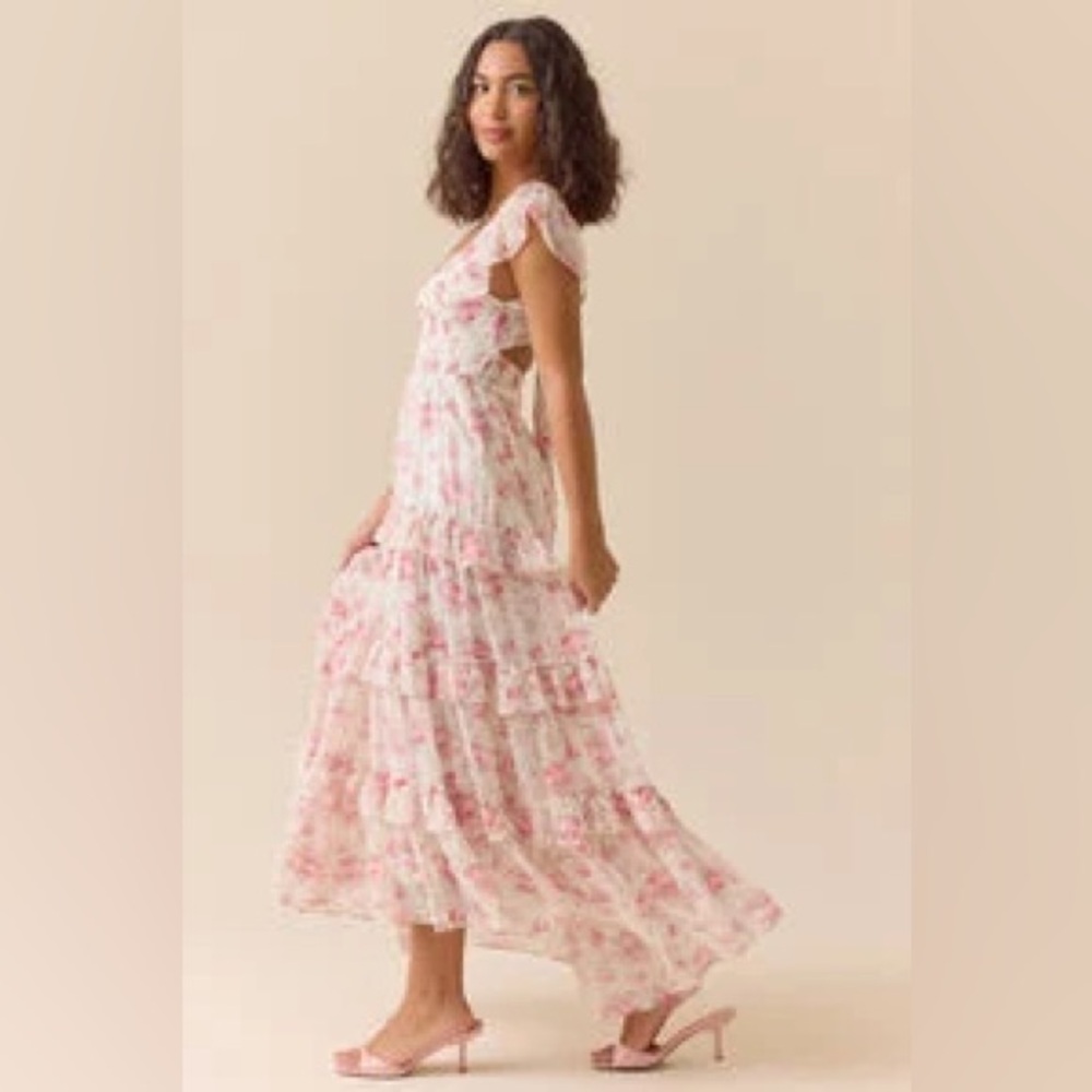 NWT Altar’d State Korah Floral Maxi Dress - Picture 5 of 6